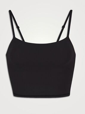 SKIMS Fits Everybody Cropped Cami in Onyx